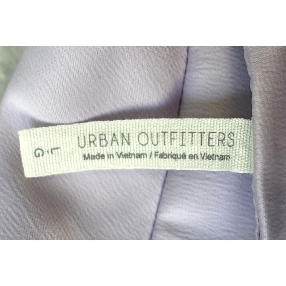 Urban Outfitters SzL Light Purple Mallory Cowl Neck Mini Slip Dress - Picture 9 of 11